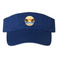 St Lucia Is My Happy Place Fun Beach Vacation Palm Trees Su Meaningful Gift Visor