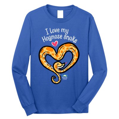 Snake Lovers I Love My Hognose Snake Gift Long Sleeve Shirt