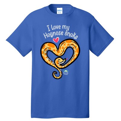 Snake Lovers I Love My Hognose Snake Gift Tall T-Shirt