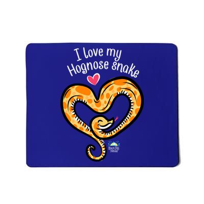 Snake Lovers I Love My Hognose Snake Gift Mousepad