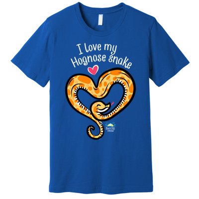 Snake Lovers I Love My Hognose Snake Gift Premium T-Shirt