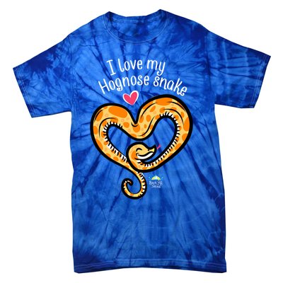 Snake Lovers I Love My Hognose Snake Gift Tie-Dye T-Shirt