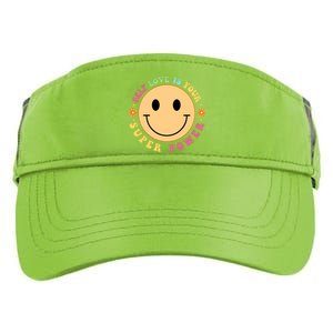 Self Love Is Your Super Power Smile Face Adult Drive Performance Visor