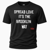 Spread Love Its The Brooklyn Way Funny Cooling Performance Crew T-Shirt
