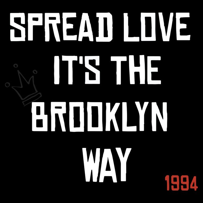Spread Love Its The Brooklyn Way Funny Cooling Performance Crew T-Shirt
