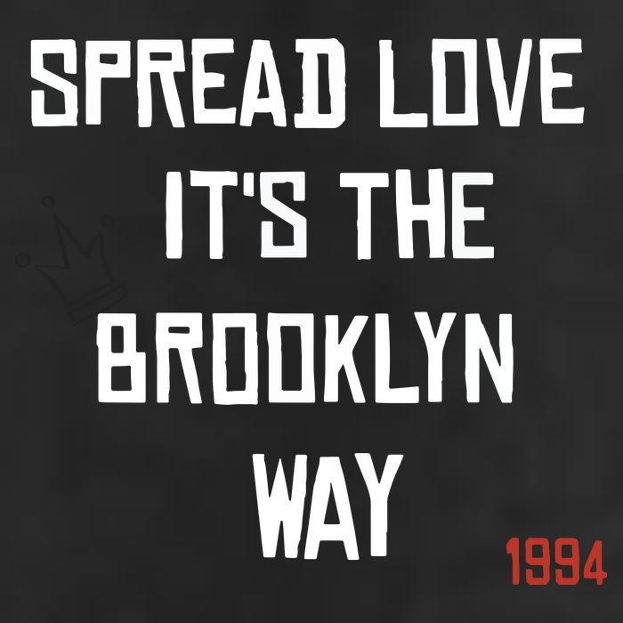 Spread Love Its The Brooklyn Way Funny Adult Drive Performance Visor