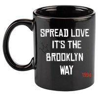 Spread Love Its The Brooklyn Way Funny 11oz C Handle Ceramic Mug