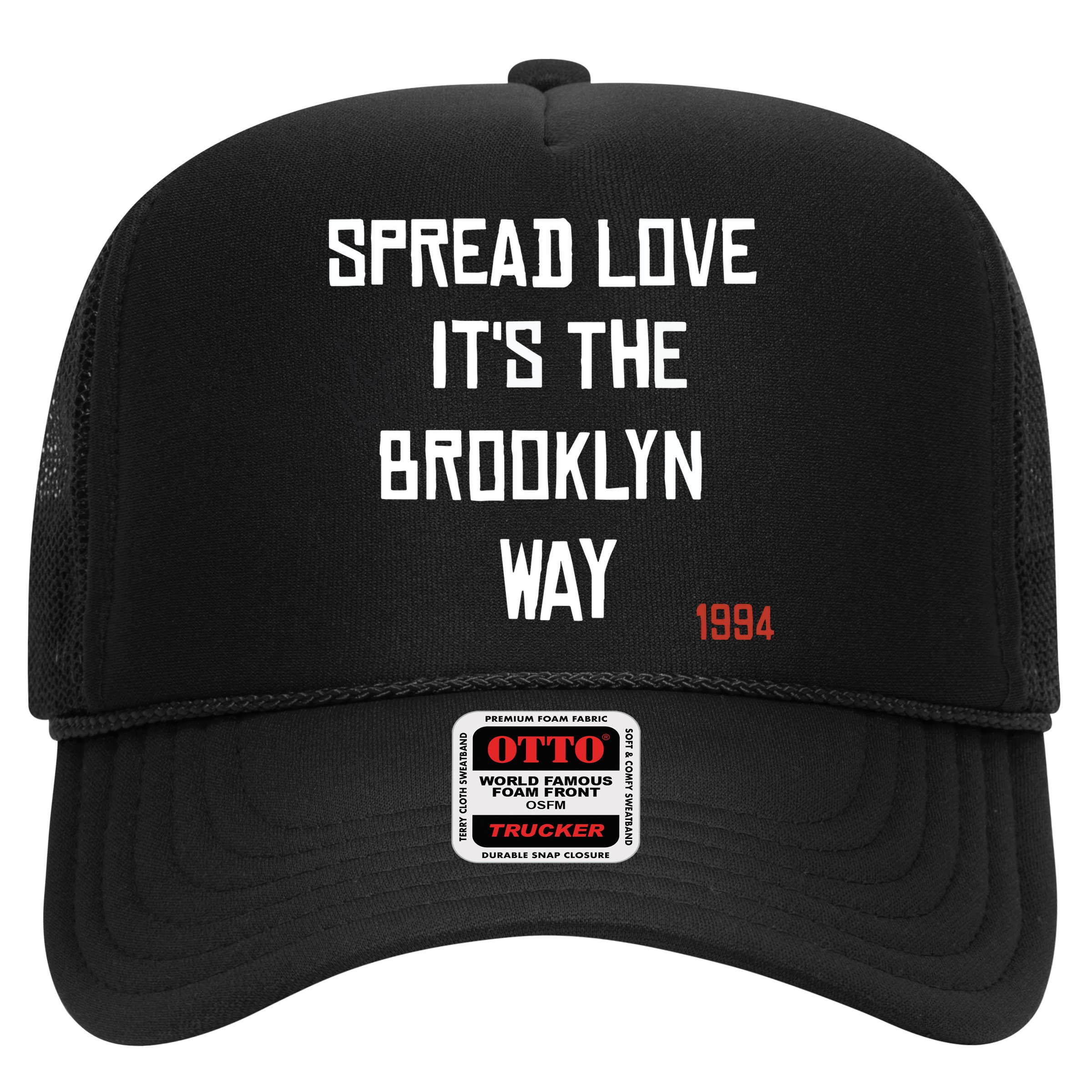 Spread Love Its The Brooklyn Way Funny Hat
