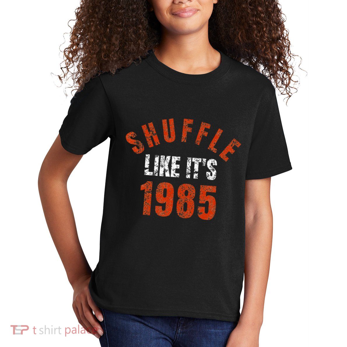Shuffle Like ItS 1985 Chicago Vintage Kids T-Shirt
