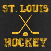 St Louis Ice Hockey Sticks State Outile Stl Gift 7 Panel Mesh Trucker Snapback Hat