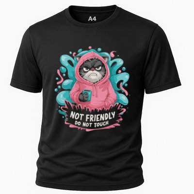 Sarcastic Loner Introvert Clothing Not Friendly Do Not Touch Performance Shirt