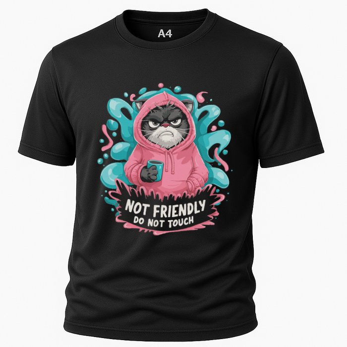 Sarcastic Loner Introvert Clothing Not Friendly Do Not Touch Performance Shirt