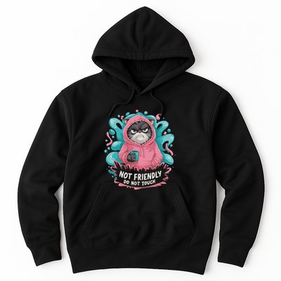 Sarcastic Loner Introvert Clothing Not Friendly Do Not Touch Hoodie