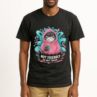 Sarcastic Loner Introvert Clothing Not Friendly Do Not Touch Tall T-Shirt
