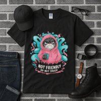 Sarcastic Loner Introvert Clothing Not Friendly Do Not Touch Tall T-Shirt