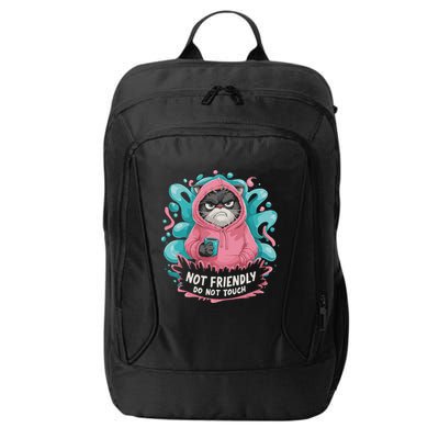 Sarcastic Loner Introvert Clothing Not Friendly Do Not Touch City Backpack