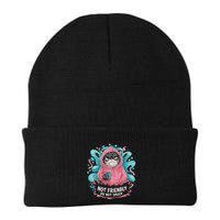 Sarcastic Loner Introvert Clothing Not Friendly Do Not Touch Knit Cap Winter Beanie
