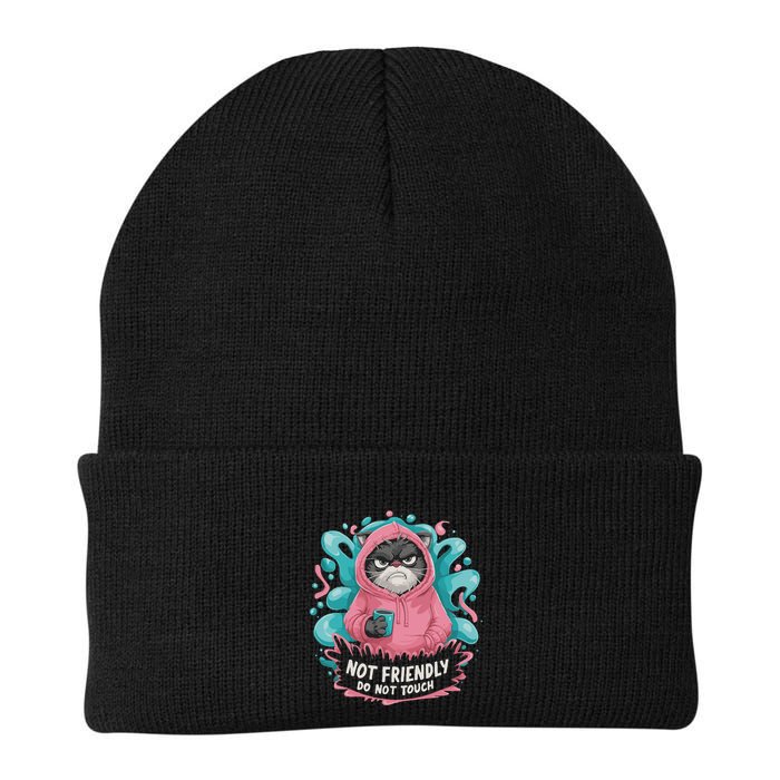 Sarcastic Loner Introvert Clothing Not Friendly Do Not Touch Knit Cap Winter Beanie