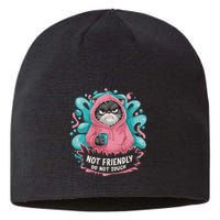 Sarcastic Loner Introvert Clothing Not Friendly Do Not Touch Sustainable Beanie