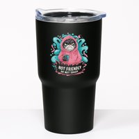 Sarcastic Loner Introvert Clothing Not Friendly Do Not Touch Tumbler
