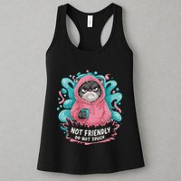 Sarcastic Loner Introvert Clothing Not Friendly Do Not Touch Womens Tank Top