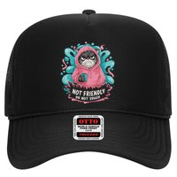 Sarcastic Loner Introvert Clothing Not Friendly Do Not Touch Trucker Hat