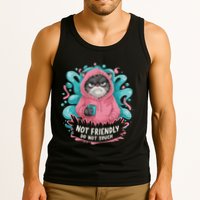 Sarcastic Loner Introvert Clothing Not Friendly Do Not Touch Tank Top