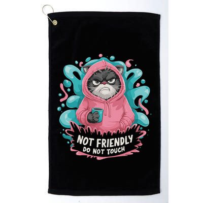 Sarcastic Loner Introvert Clothing Not Friendly Do Not Touch Golf Towel