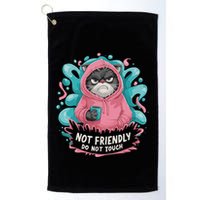 Sarcastic Loner Introvert Clothing Not Friendly Do Not Touch Golf Towel