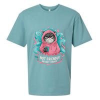 Sarcastic Loner Introvert Clothing Not Friendly Do Not Touch Sueded Cloud Jersey T-Shirt