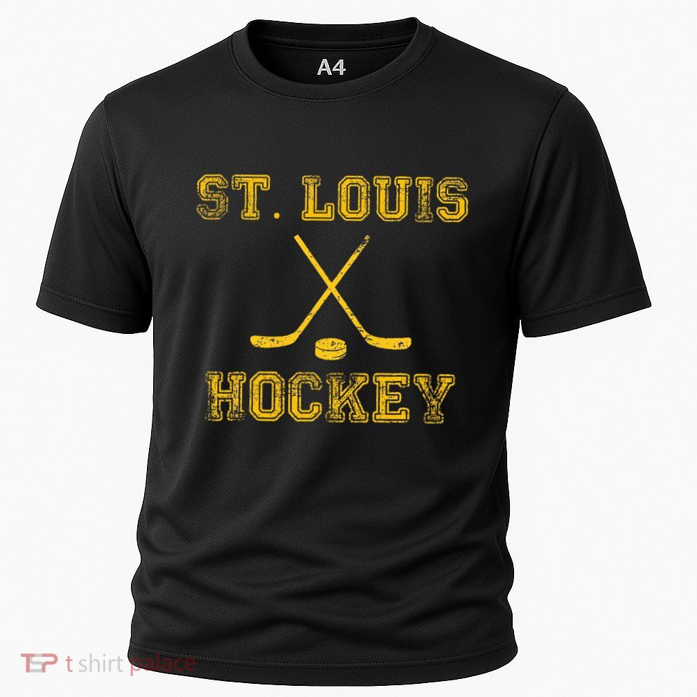 St. Louis Ice Hockey Sticks State Outile Stl Performance Shirt