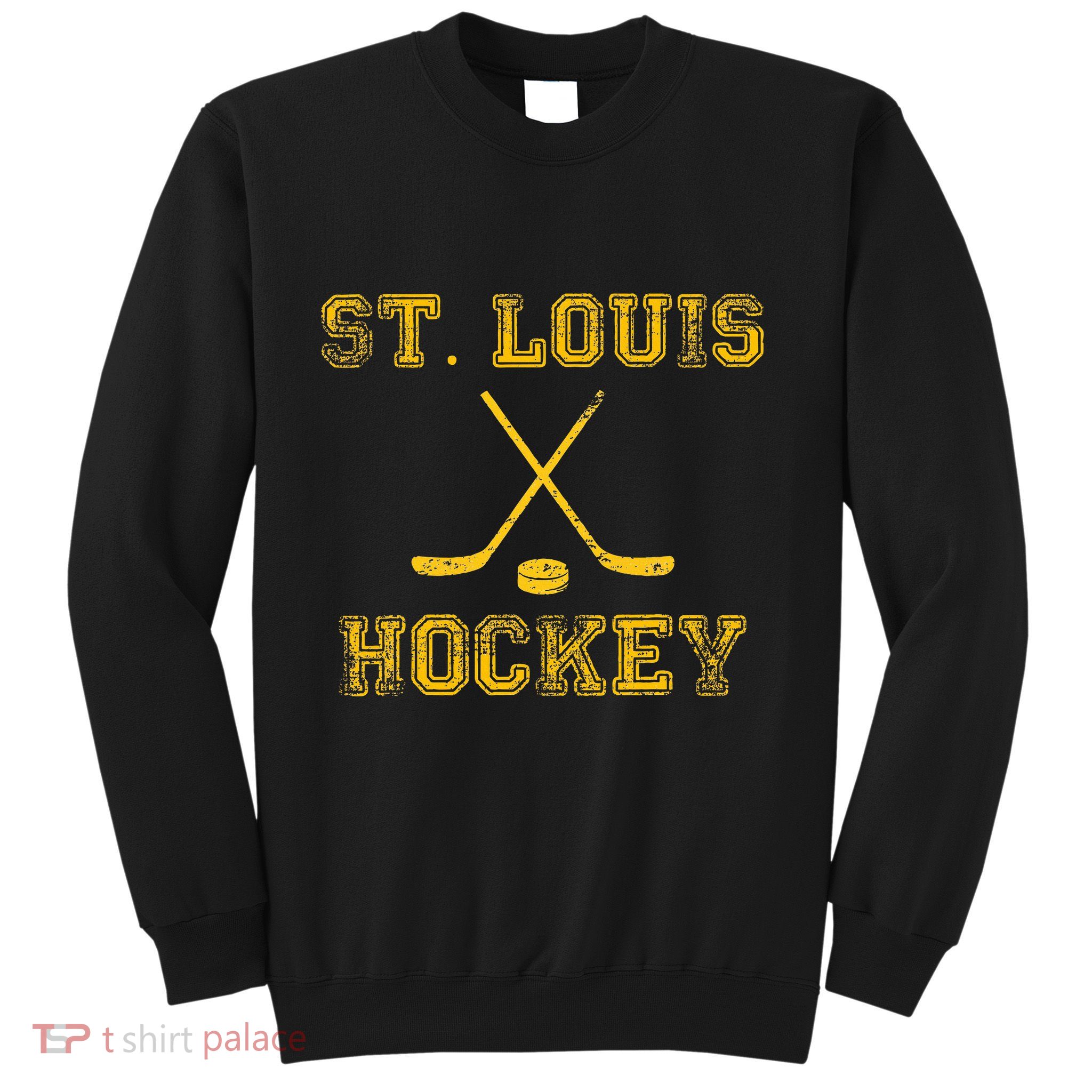 St. Louis Ice Hockey Sticks State Outile Stl Sweatshirt