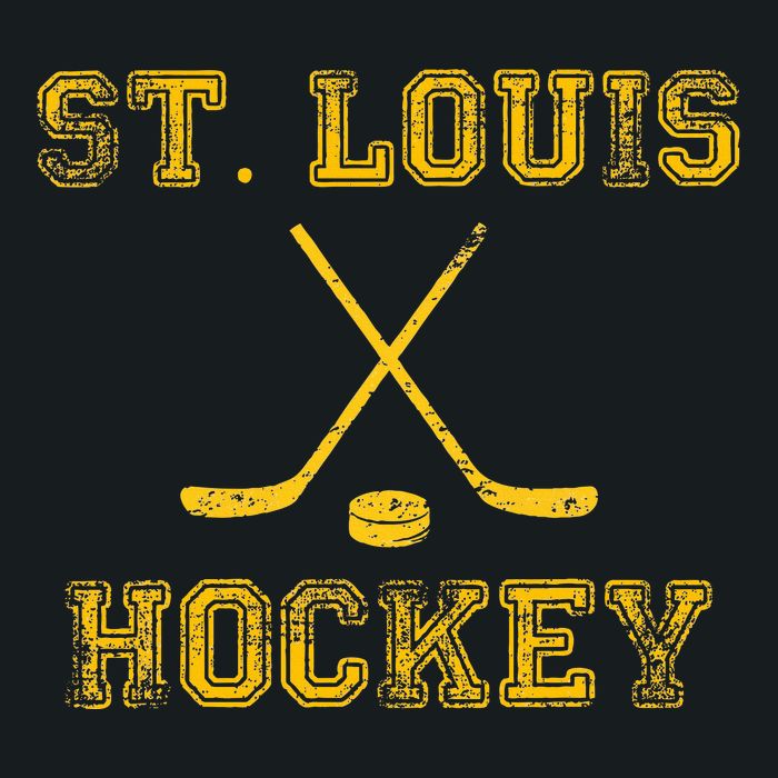 St. Louis Ice Hockey Sticks State Outile Stl Tall Hoodie