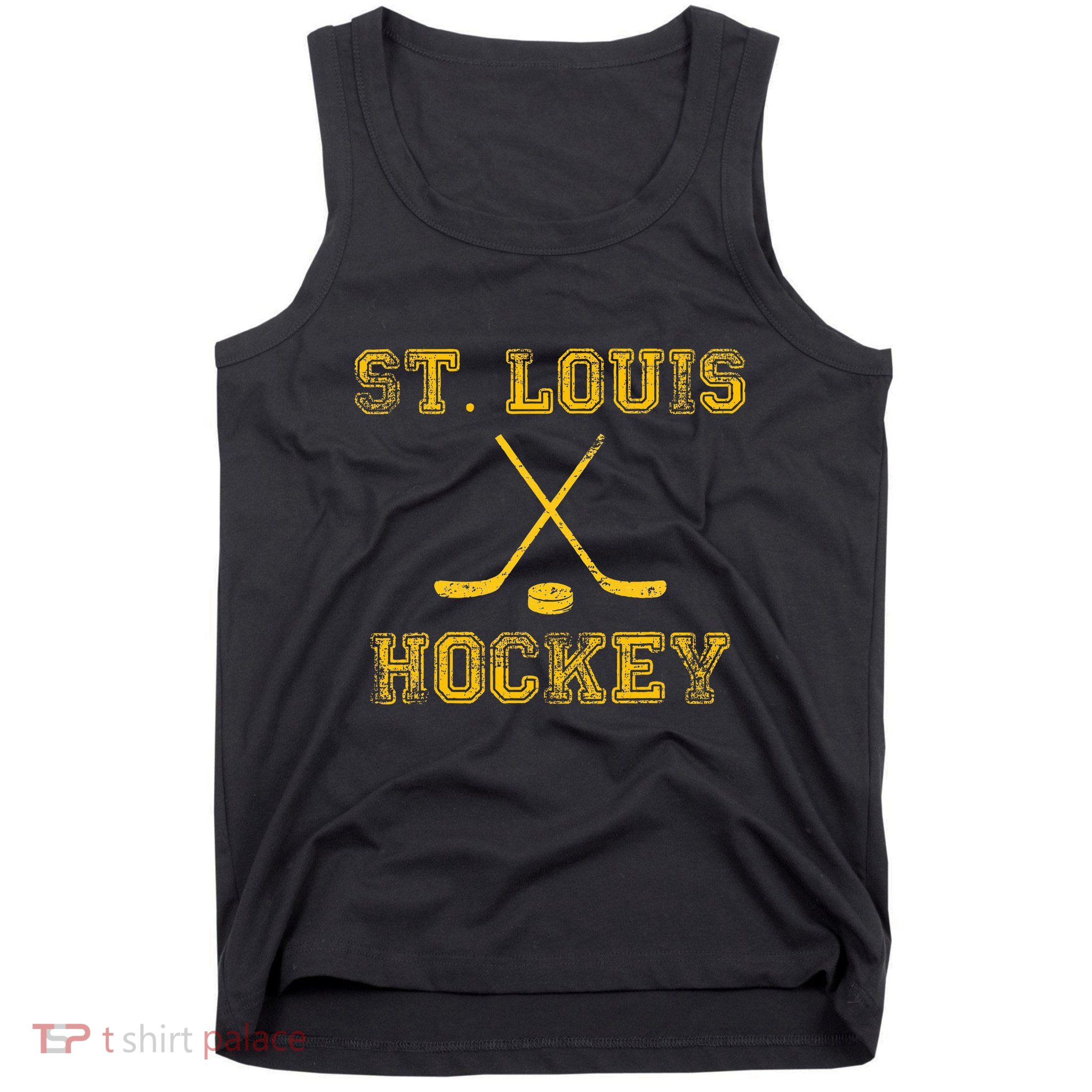 St. Louis Ice Hockey Sticks State Outile Stl Tank Top