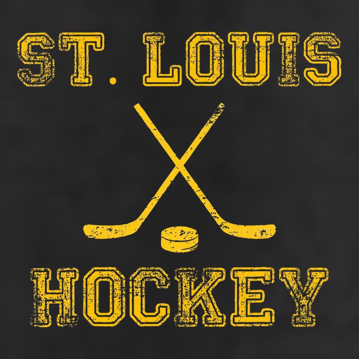 St. Louis Ice Hockey Sticks State Outile Stl Golf Towel