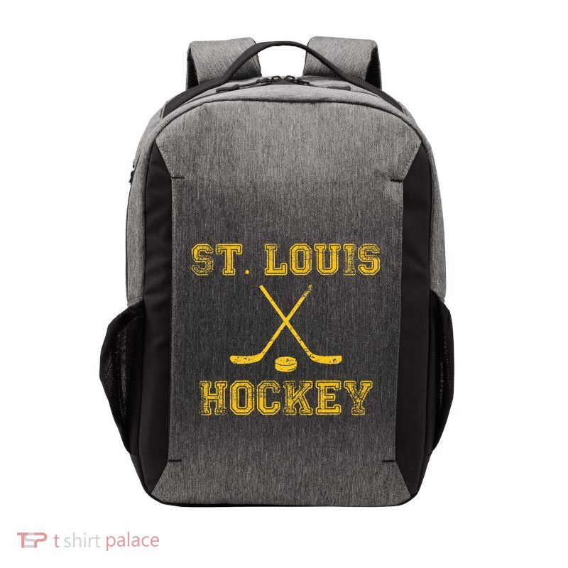 St. Louis Ice Hockey Sticks State Outile Stl Vector Backpack