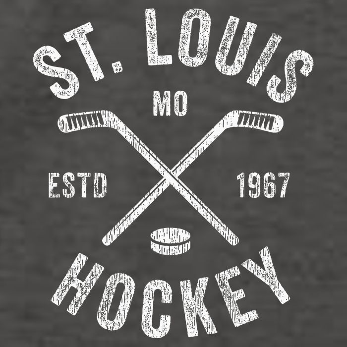 St. Louis Ice Hockey Crossed Sticks Vector Backpack