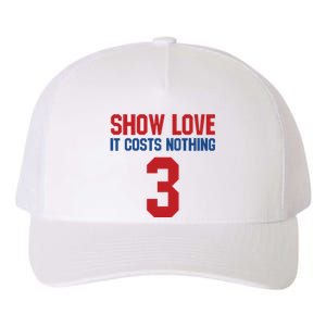 Show Love It Costs Nothing Love For 3 Pray For Damar Yupoong Adult 5-Panel Trucker Hat