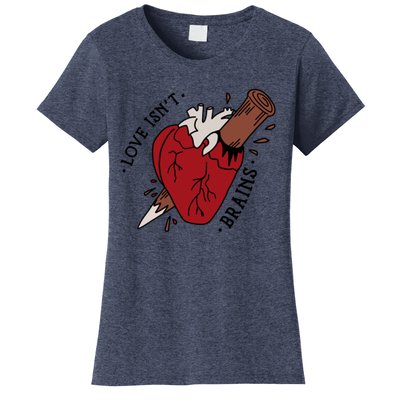 Spike Love Isn&X27;T Brains Heart Quote Women's T-Shirt