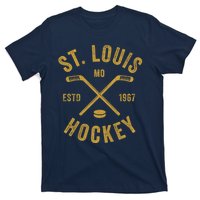 St. Louis Ice Hockey Hoodie Crossed Sticks T-Shirt