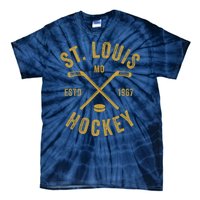 St. Louis Ice Hockey Hoodie Crossed Sticks Tie-Dye T-Shirt