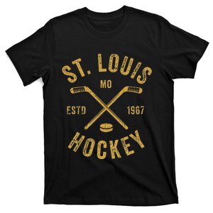 St. Louis Ice Hockey Hoodie crossed Sticks T-Shirt