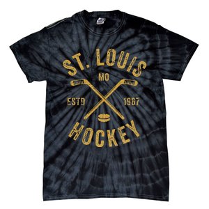 St. Louis Ice Hockey Hoodie crossed Sticks Tie-Dye T-Shirt