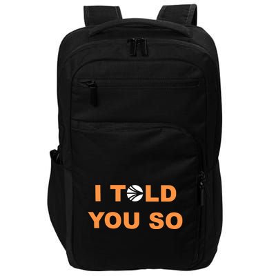 S.O.N.I.C Labs I Told You So Impact Tech Backpack