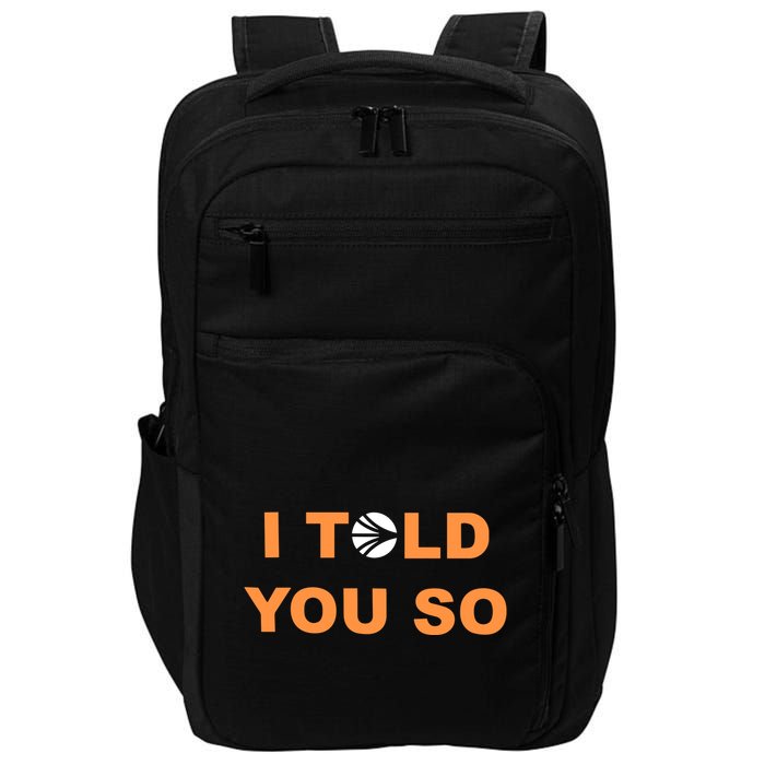 S.O.N.I.C Labs I Told You So Impact Tech Backpack