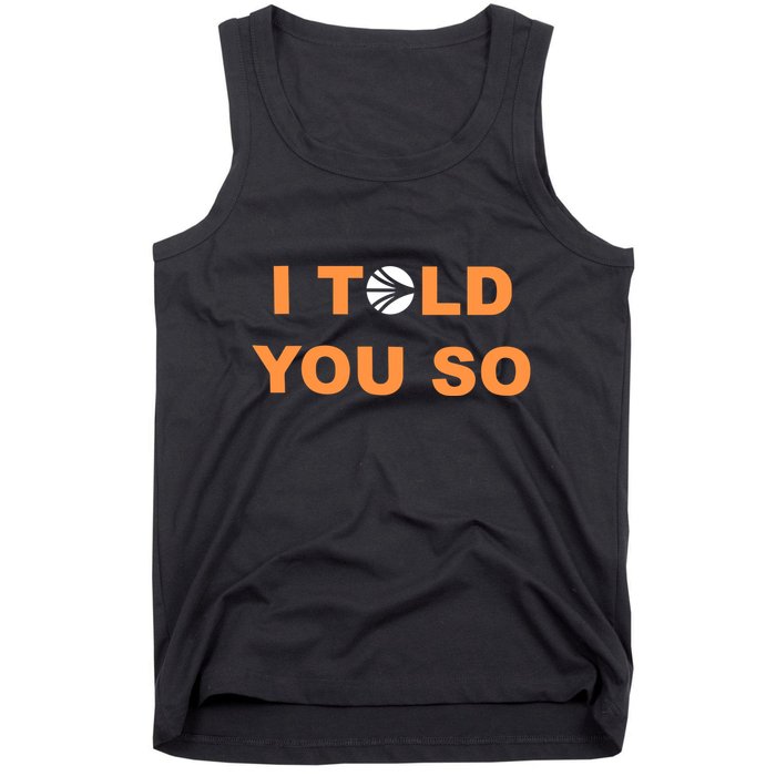 S.O.N.I.C Labs I Told You So Tank Top
