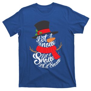 Snow Let It Snow Cute Christmas Winter Holiday Xmas Gift T-Shirt