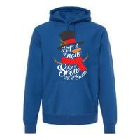 Snow Let It Snow Cute Christmas Winter Holiday Xmas Gift Premium Hoodie