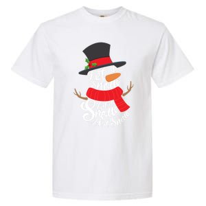 Snow Let It Snow Cute Christmas Winter Holiday Xmas Gift Garment-Dyed Heavyweight T-Shirt