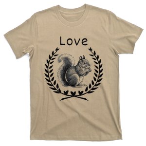 Squirrel Lover I Love Squirrels T-Shirt